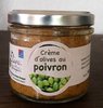 LES OLIVES DU MONT BOUQUET - Crème d´Olives au Poivron - Tapenade mit Paprika, 100gr