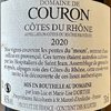 DOMAINE DE COURON - Côtes du Rhône - AOC-Rotwein, 0,75l